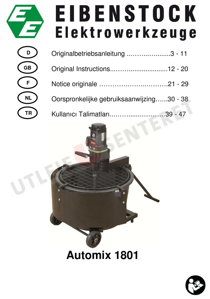 EIBENSTOCK Automix 1801 Original instructions