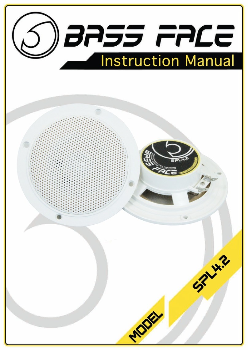 BASSFACE SPL4.2 instruction manual