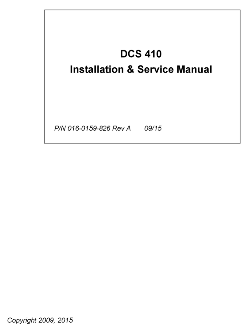 Raven DCS 410 Installation & service manual Raven DCS 410 Installation & service manual