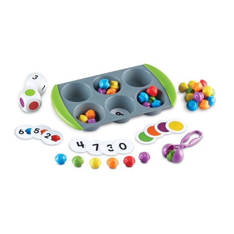 Learning Resources Mini Muffin Match Up User manual
