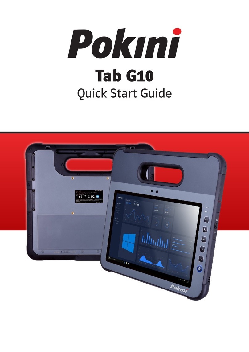 Pokini Tab G10 quick start guide