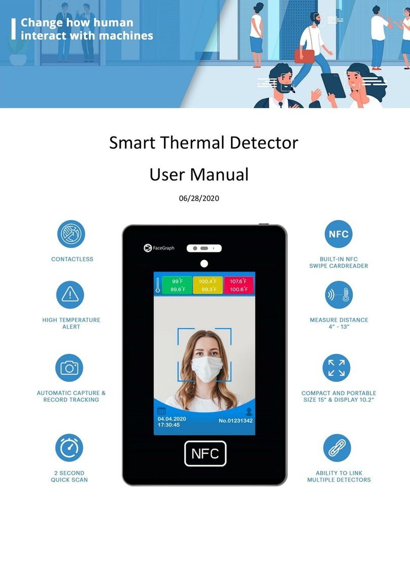 FaceGraph Smart Thermal Detector user manual