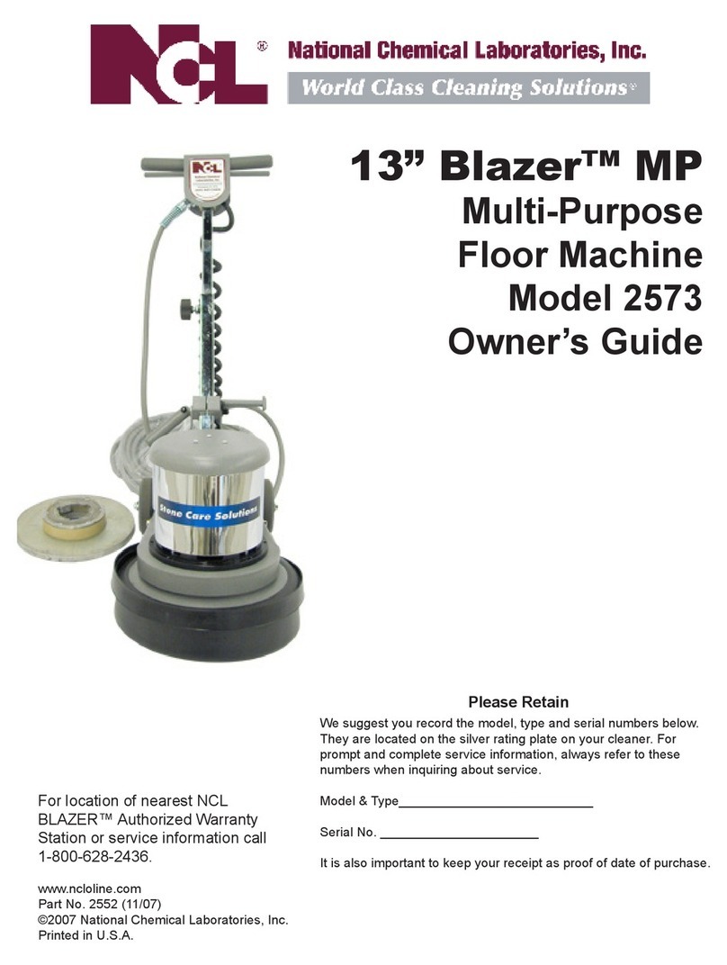 NCL 13” Blazer MP owner's guide