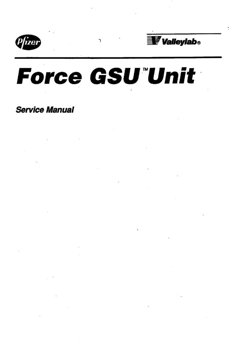 Pfizer Valleylab Force GSU Service manual
