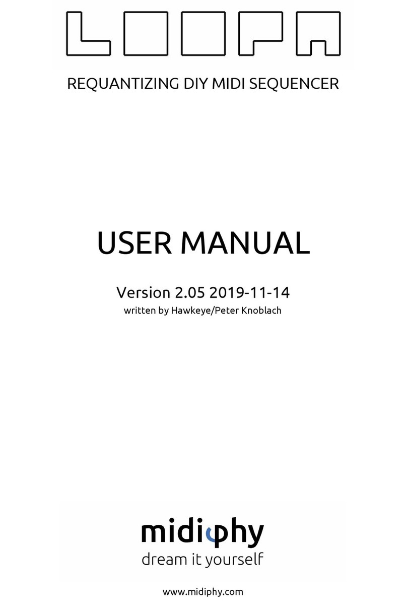 midiphy LOOPA user manual
