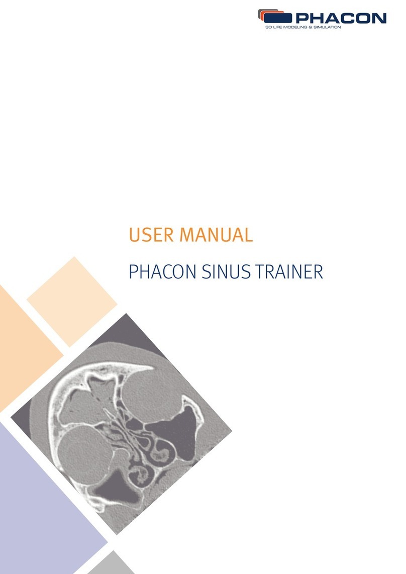 PHACON SINUS TRAINER user manual