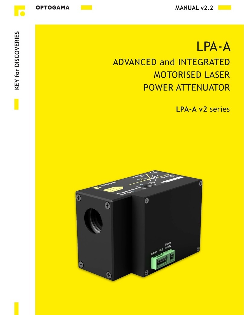 OPTOGAMA LPA-A v2 Series manual