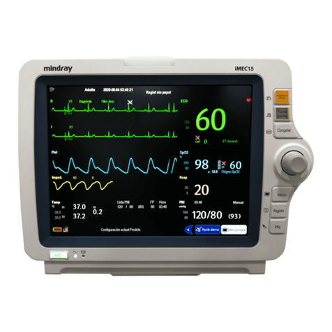Mindray iMEC15S User manual