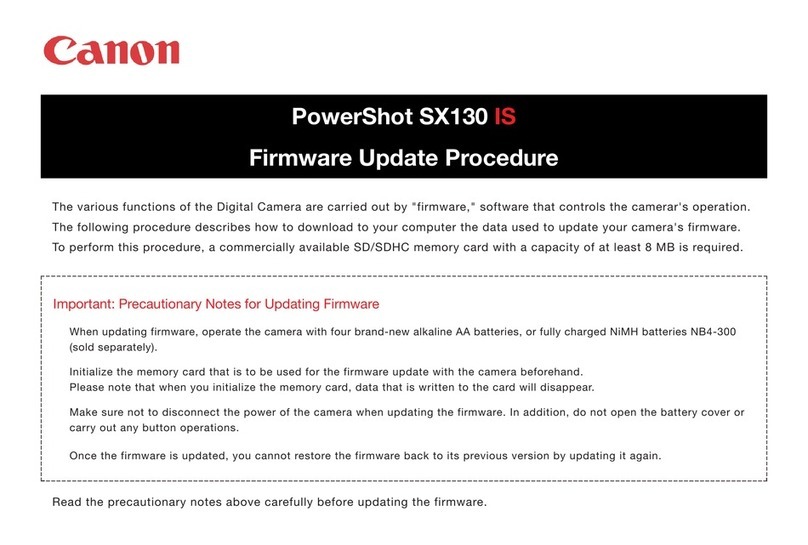 Canon PowerShot SX130 IS Use and care manual