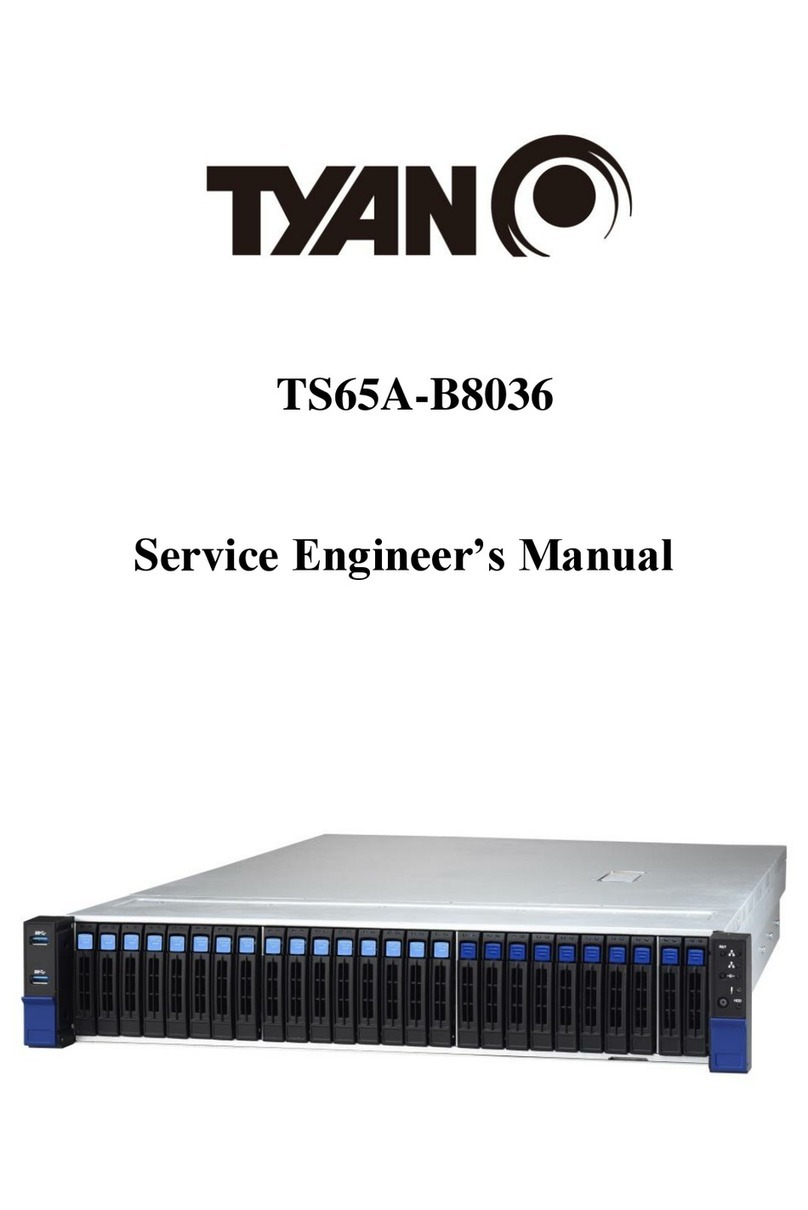 TYANO TS65A-B8036 Quick start guide