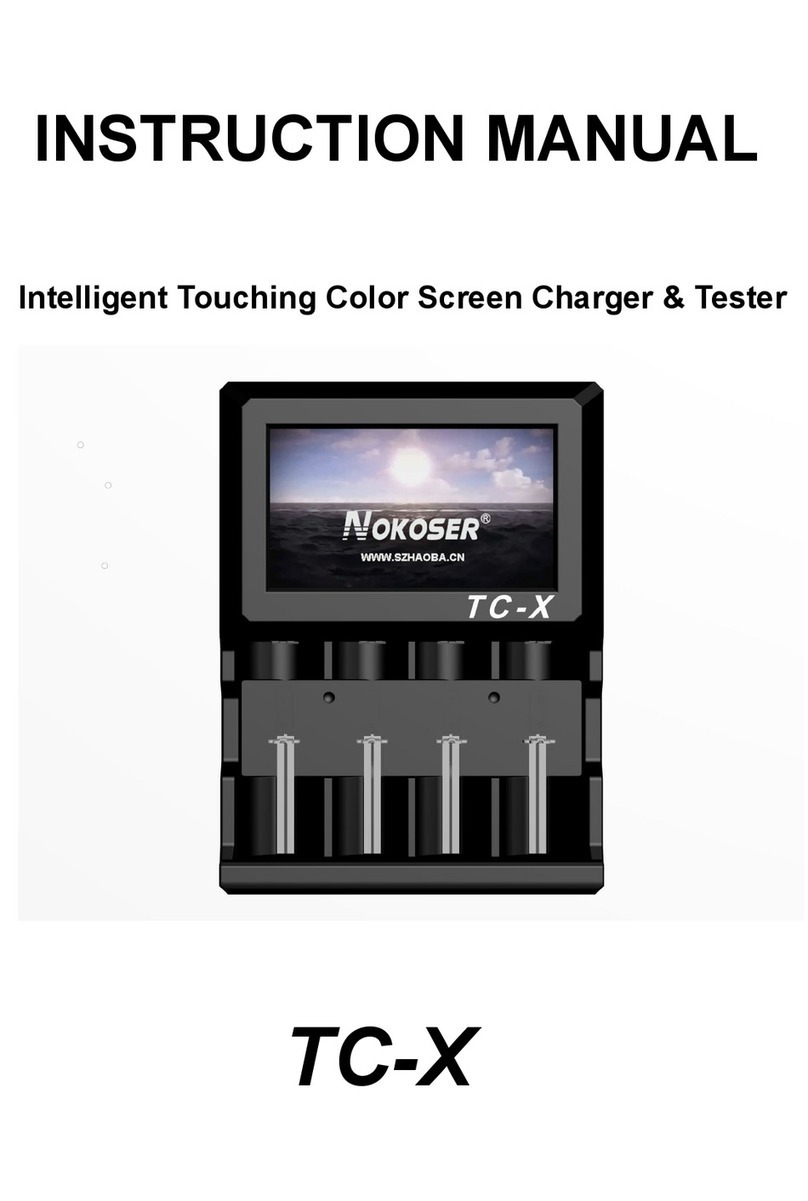 Nokoser TC-X instruction manual