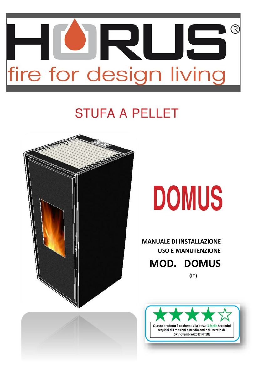 Horus DOMUS Installation and maintenance manual Horus DOMUS Installation and maintenance manual