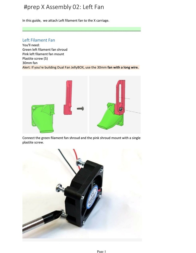 IMade3D JellyBOX User manual