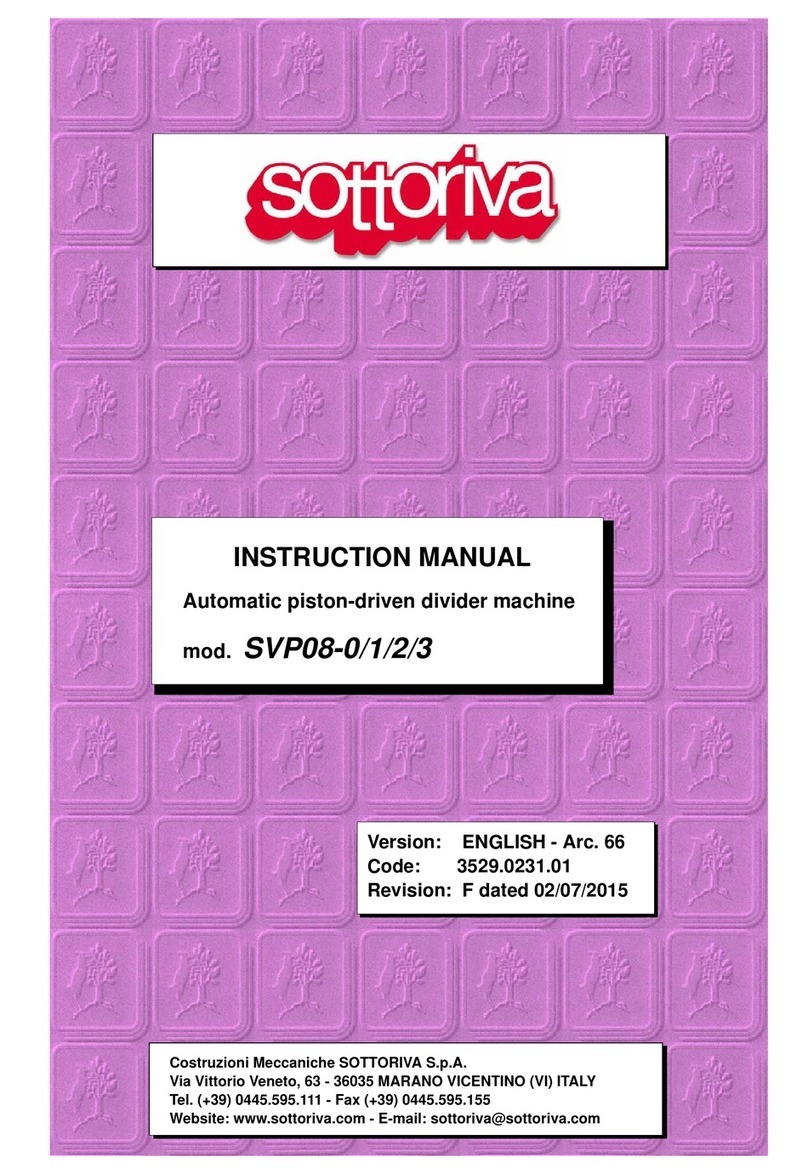 Sottoriva SVP08-0 instruction manual