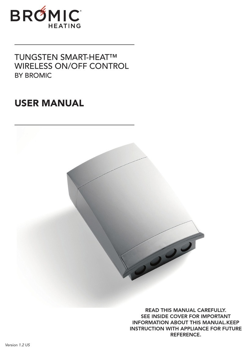Bromic Heating Tungsten Smart-Heat user manual