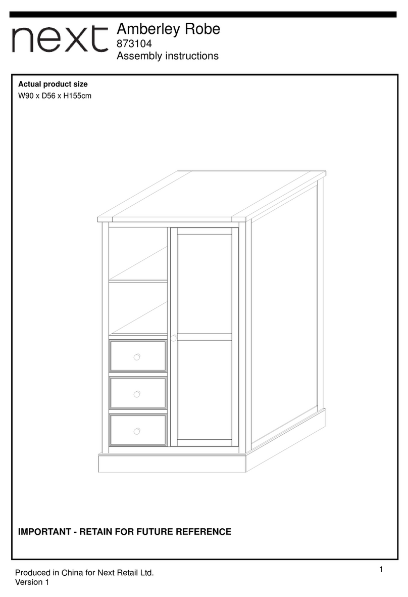 Next Amberley Robe 873104 User manual