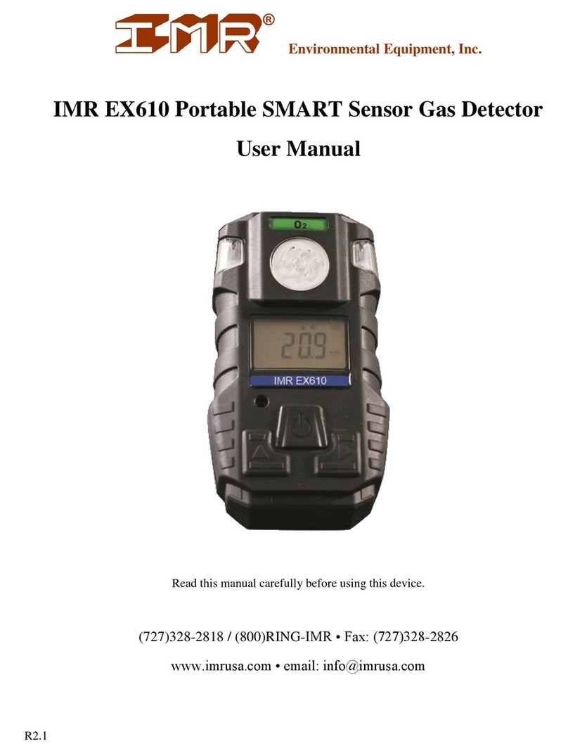 IMR EX610 User manual