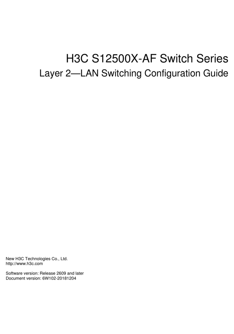 H3C S12500X-AF Series User manual H3C S12500X-AF Series User manual