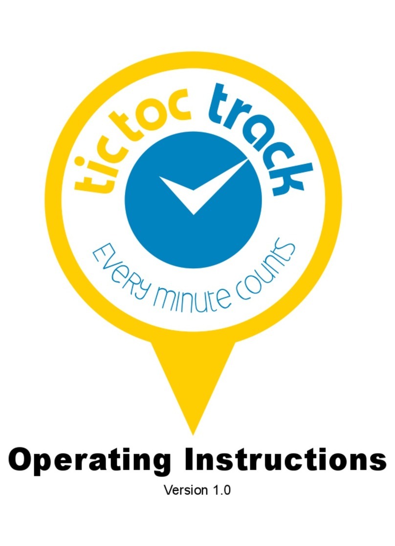 TicTocTrack TicTocTrack GPS Watch operating instructions