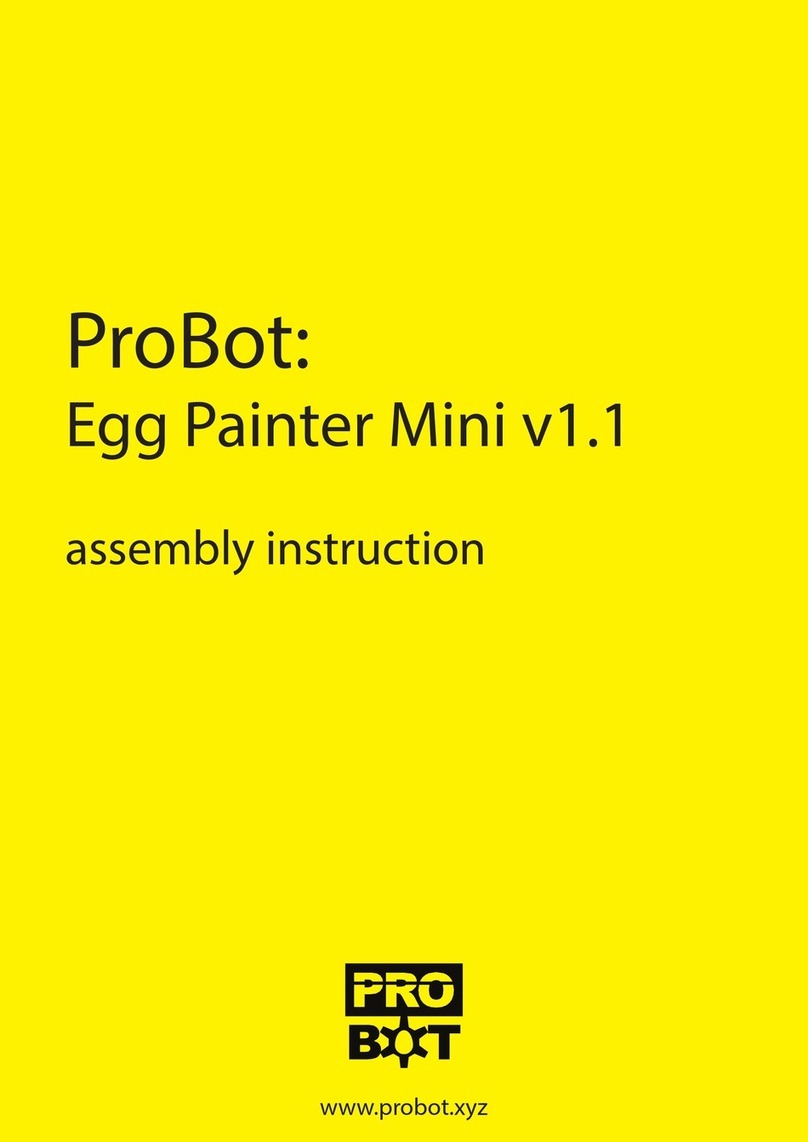 ProBot Egg Painter Mini v1.1 Assembly instruction