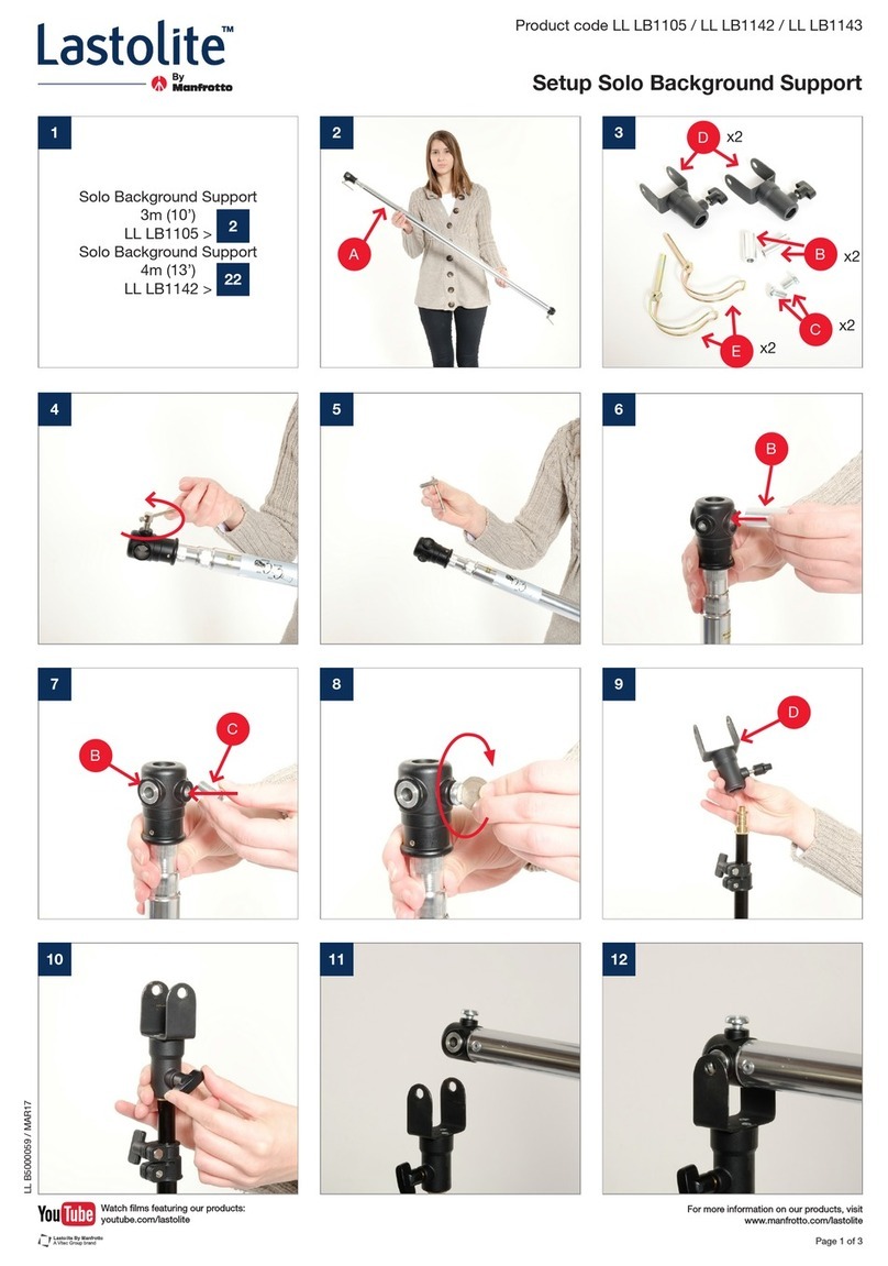 Manfrotto Lastolite LL LB1105 User manual