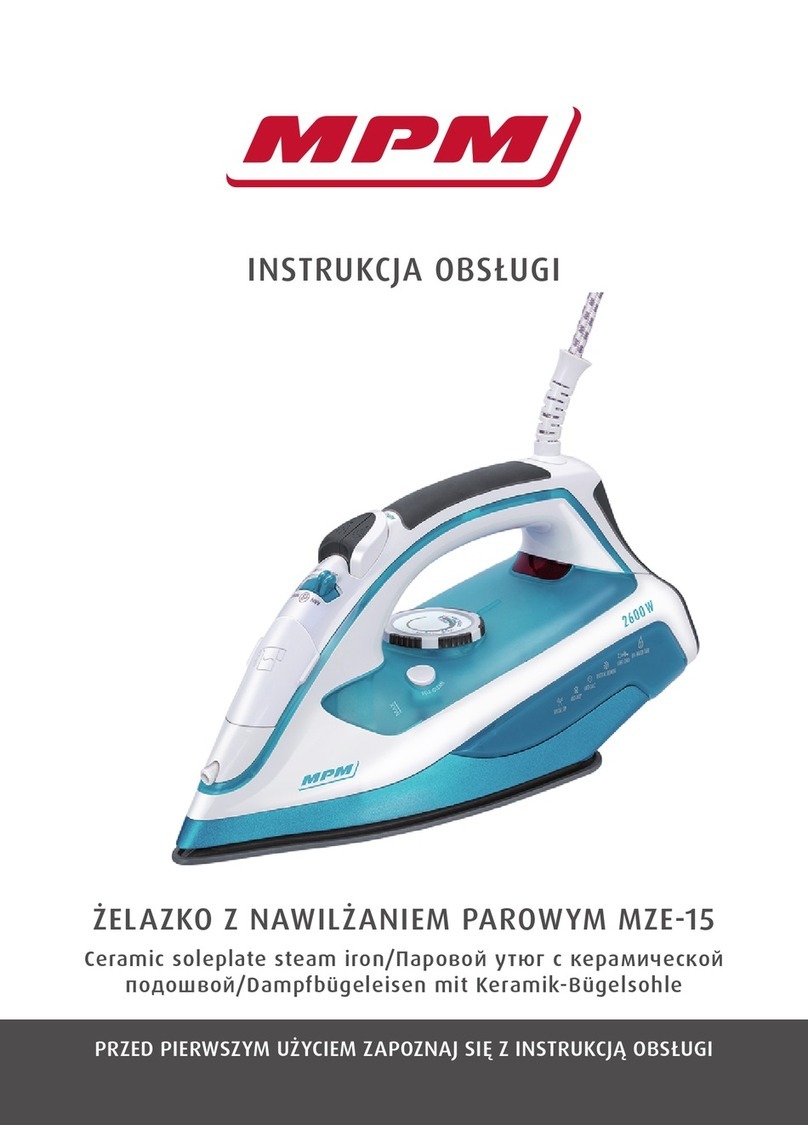 MPM MZE-15 User manual