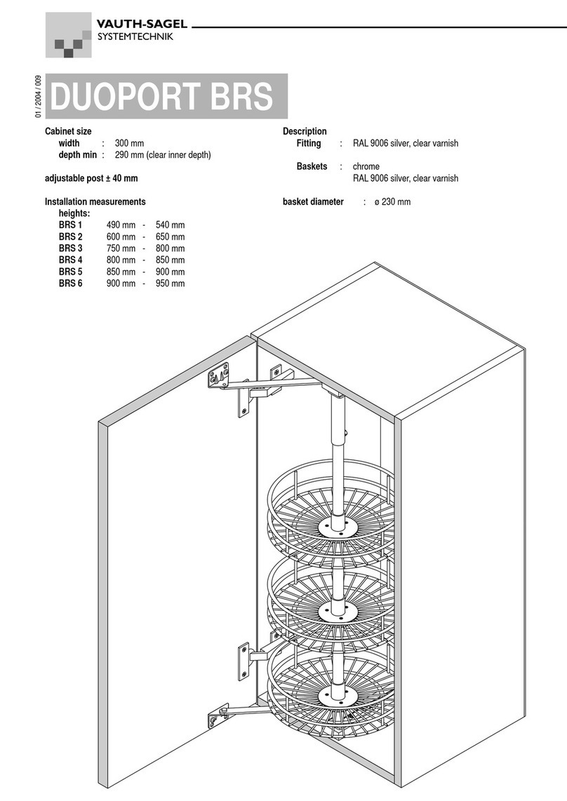 Vauth-Sagel DUOPORT BRS Series Assembly instructions Vauth-Sagel DUOPORT BRS Series Assembly instructions