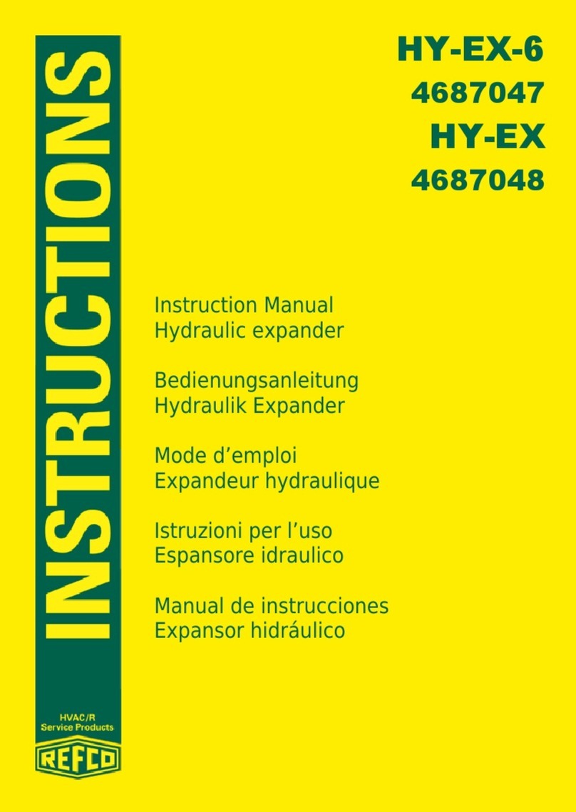 Refco HY-EX-6 User manual