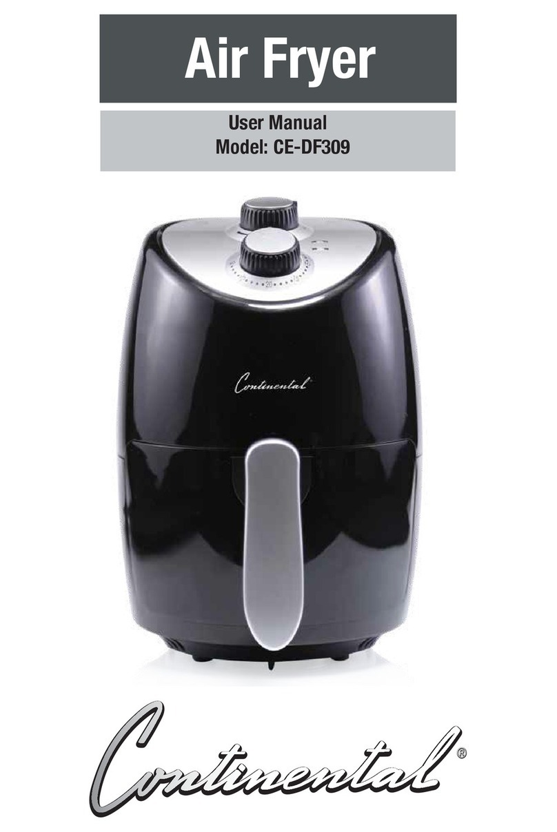 Continental Refrigerator CE-DF309 User manual
