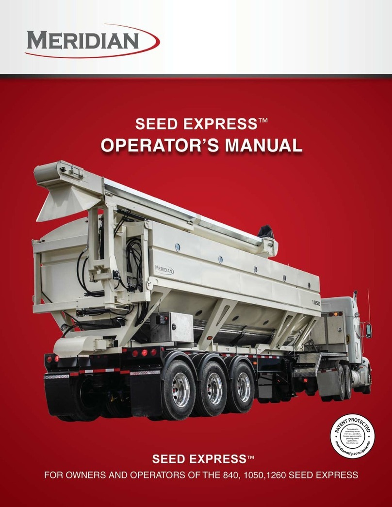 Meridian Seed Express 840 Operator's manual