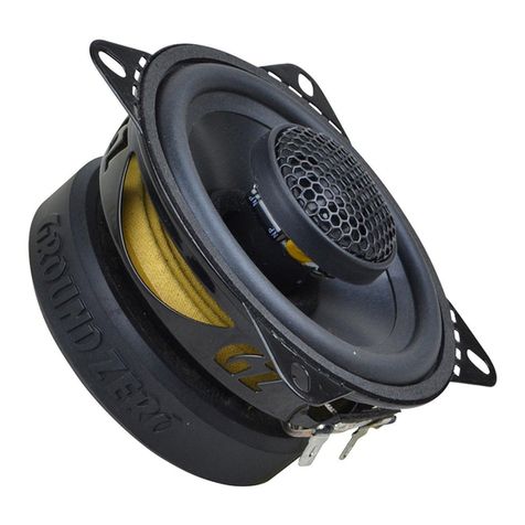 Ground Zero GZRF 4.0SQ User manual