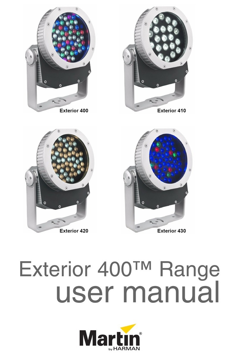 Harman Martin Exterior 400 Series user manual