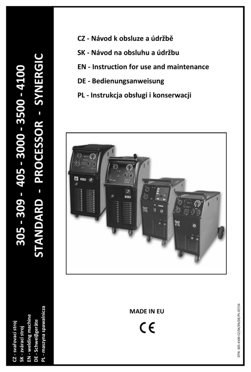 Tiger 305 Instructions for use and maintenance