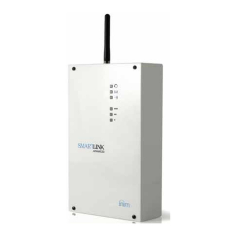 INIM SmartLink Advanced Series Installation and programming manual