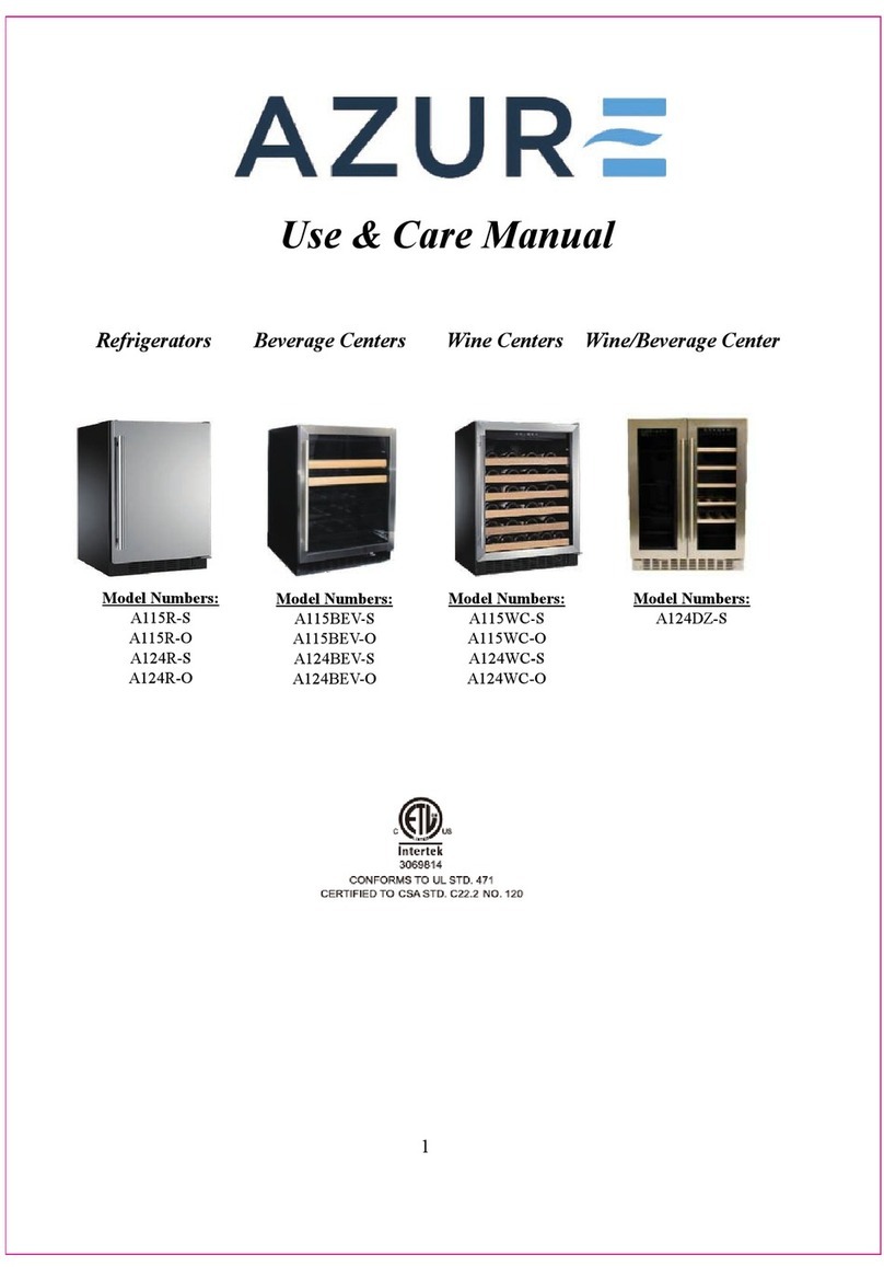 Azure A115R-S User manual
