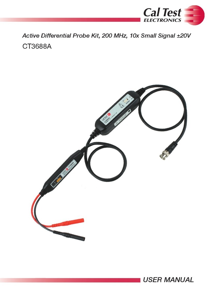 Cal Test Electronics CT3688A User manual