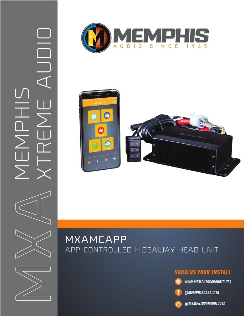 Memphis MXAMCAPP User manual