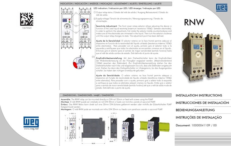 WEG RNW Series User manual