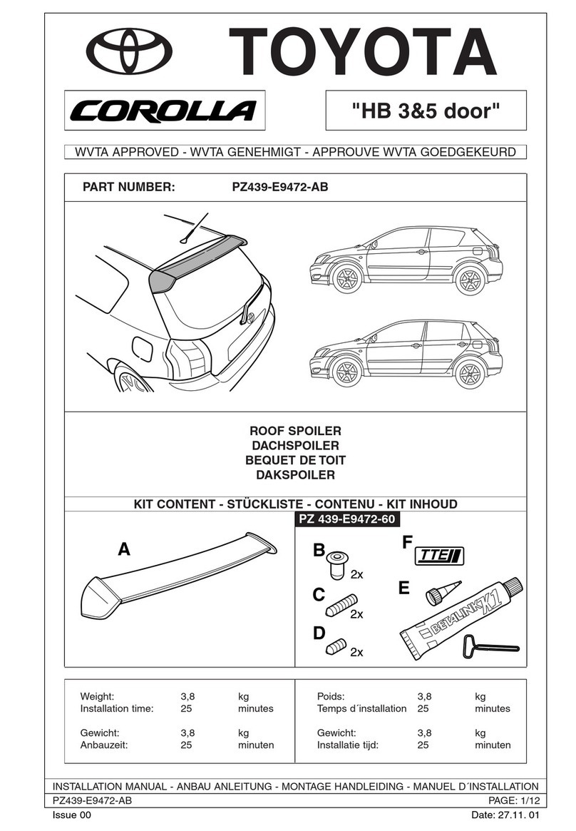 Toyota PZ439-E9472-AB manual