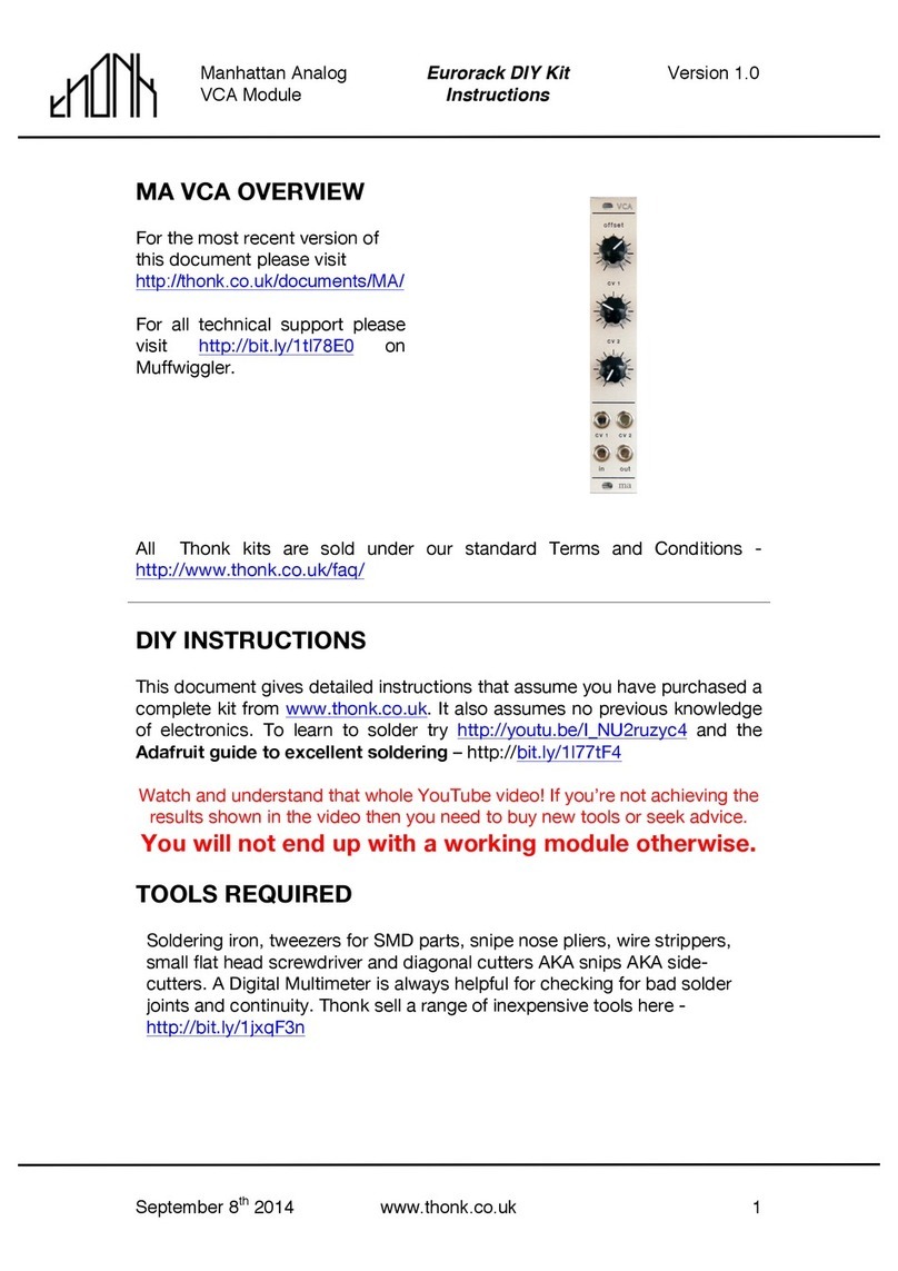 Thonk MA VCA instructions