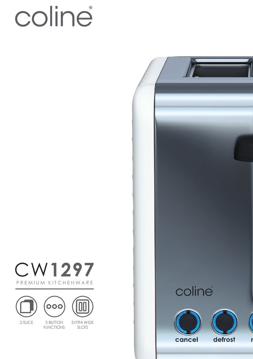 Coline KT-3281A instruction manual