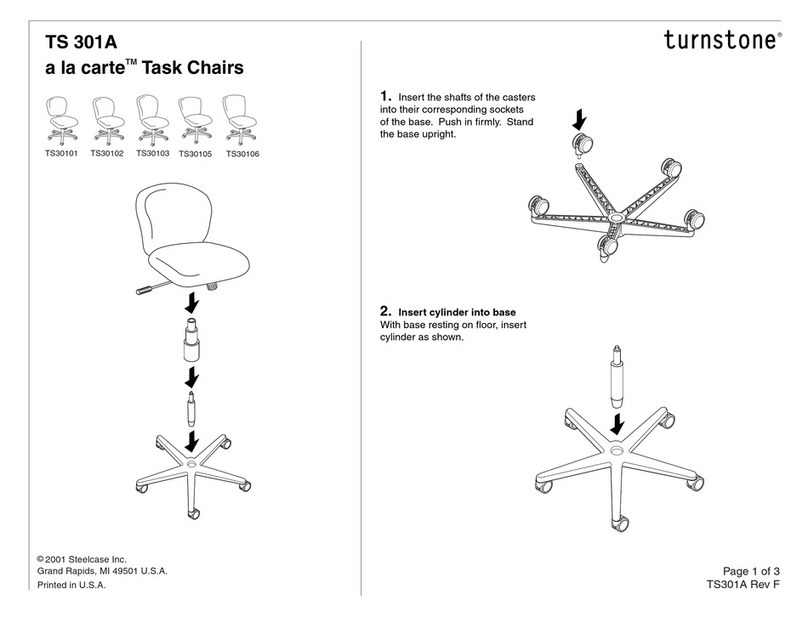Turnstone A la carte TS 301A Series manual Turnstone A la carte TS 301A Series manual