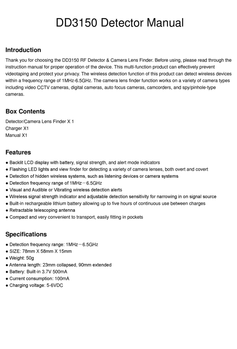 KJB Security DD3150 manual