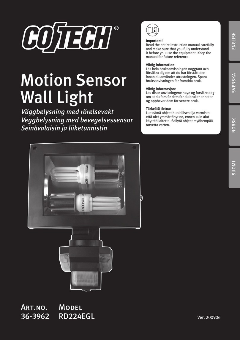 CO/Tech RD224EGL instruction manual