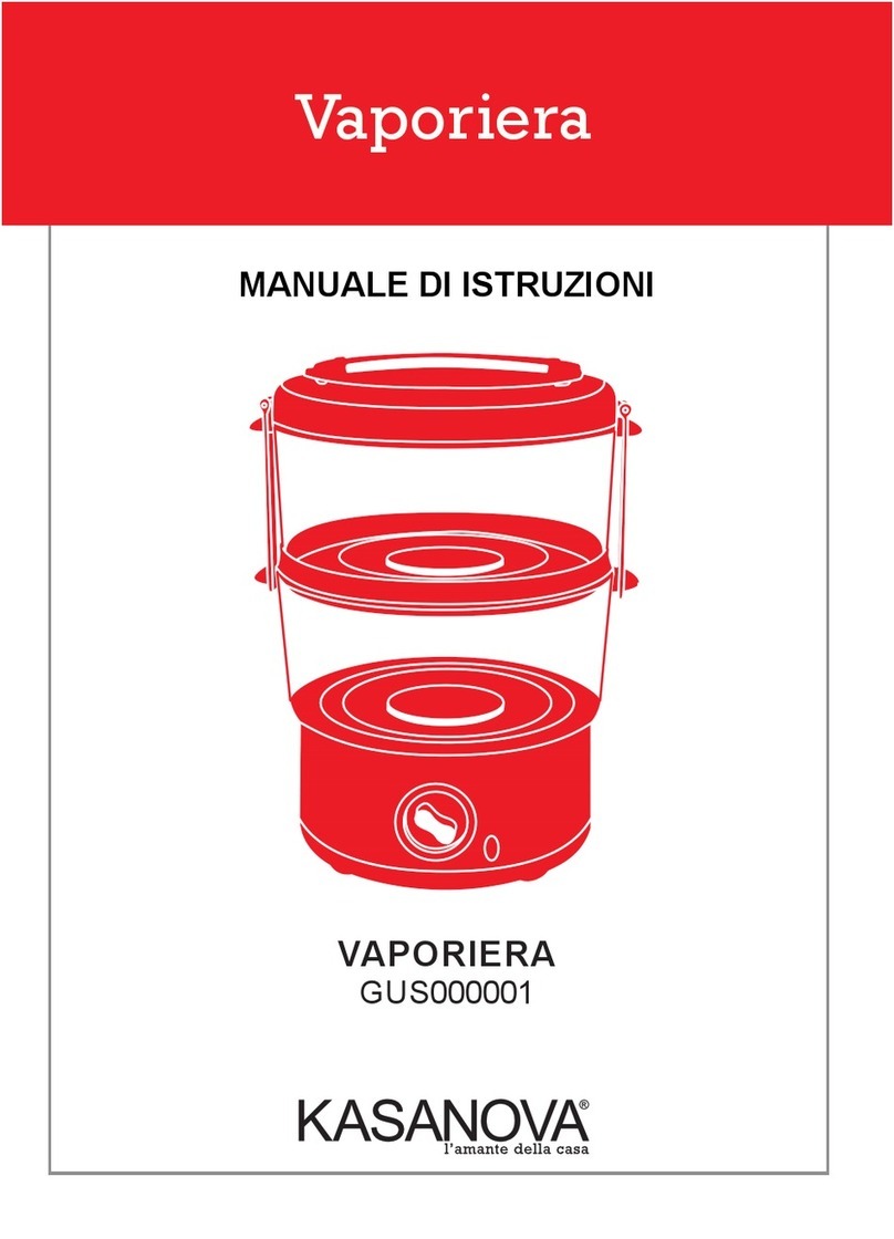 Kasanova VAPORIERA User manual