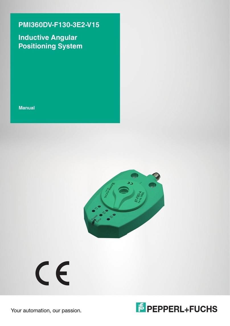 Pepperl+Fuchs PMI360DV-F130-3E2-V15 manual
