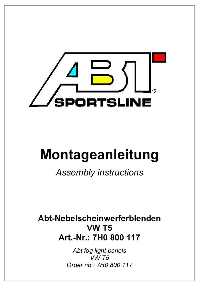 Abt 7H0 800 117 Assembly instructions