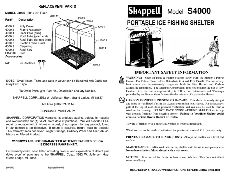 Shappell S4000 manual