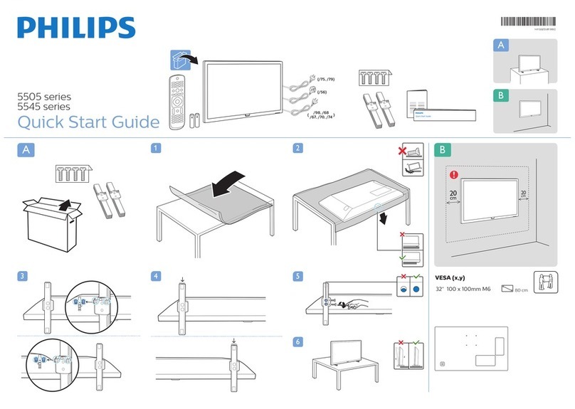 Philips 5505 Series User manual Philips 5505 Series User manual