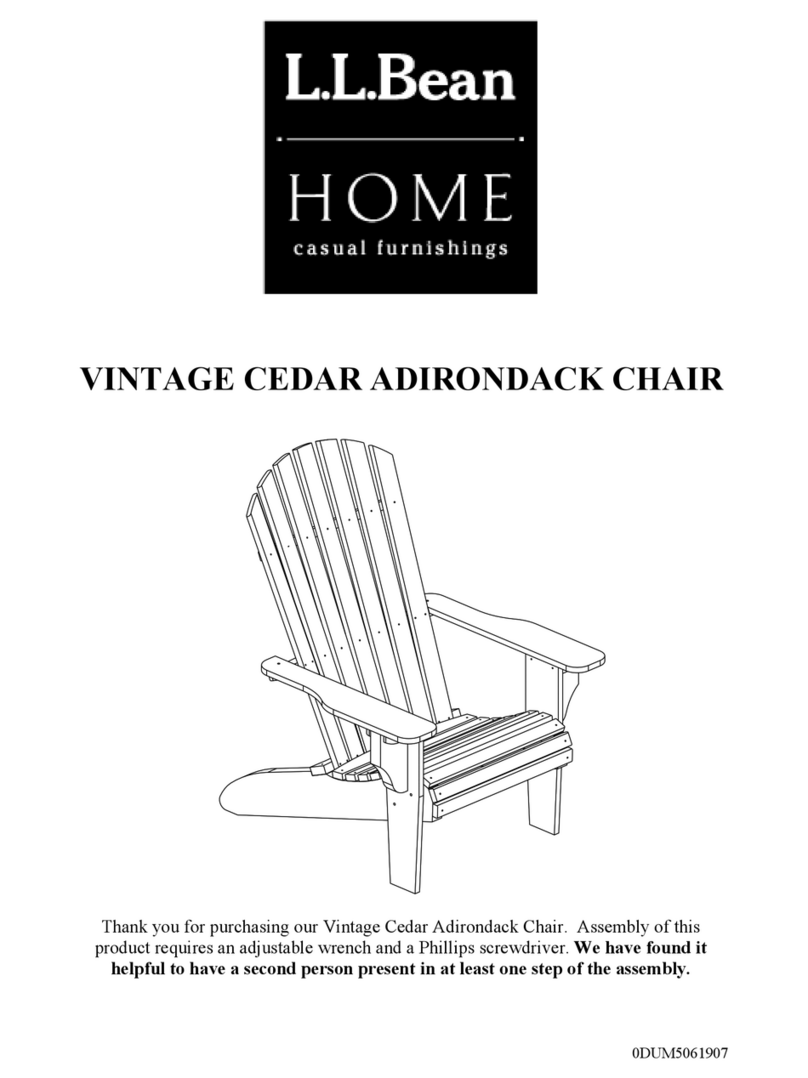 L.L.Bean Vintage Cedar User manual